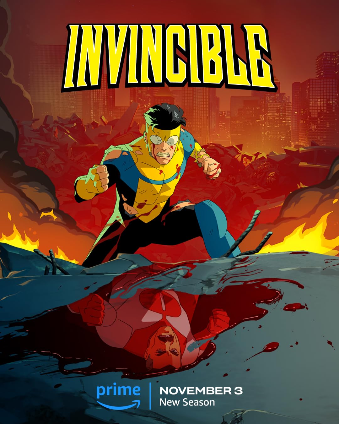 انمي Invincible الموسم الثاني الحلقة 1 مترجمة